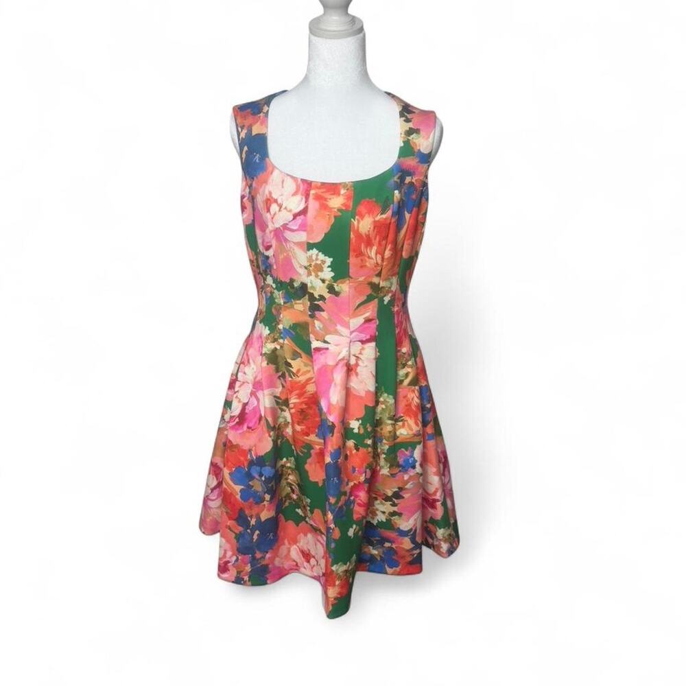 Vince Camuto Emerald Green multicoloured floral print‎